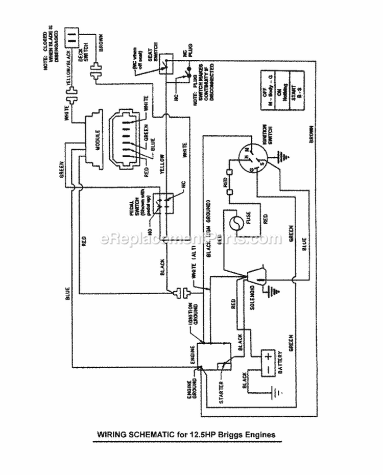 Page L Diagram and Parts List for 2812524BVE 7800785 Snapper Lawn Tractor