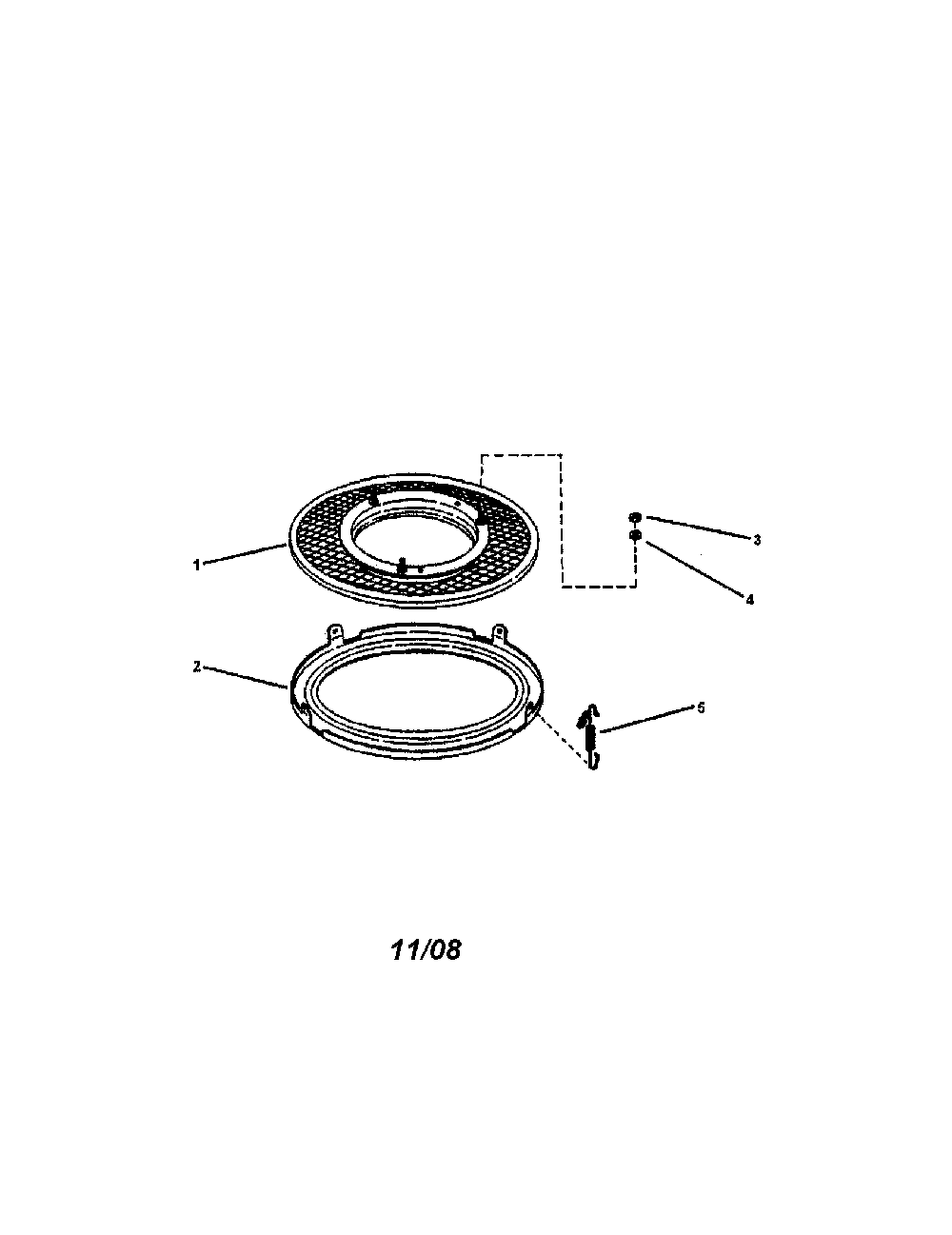 21" hv steel deck Diagram and Parts List for 706440  Snapper Lawn Mower
