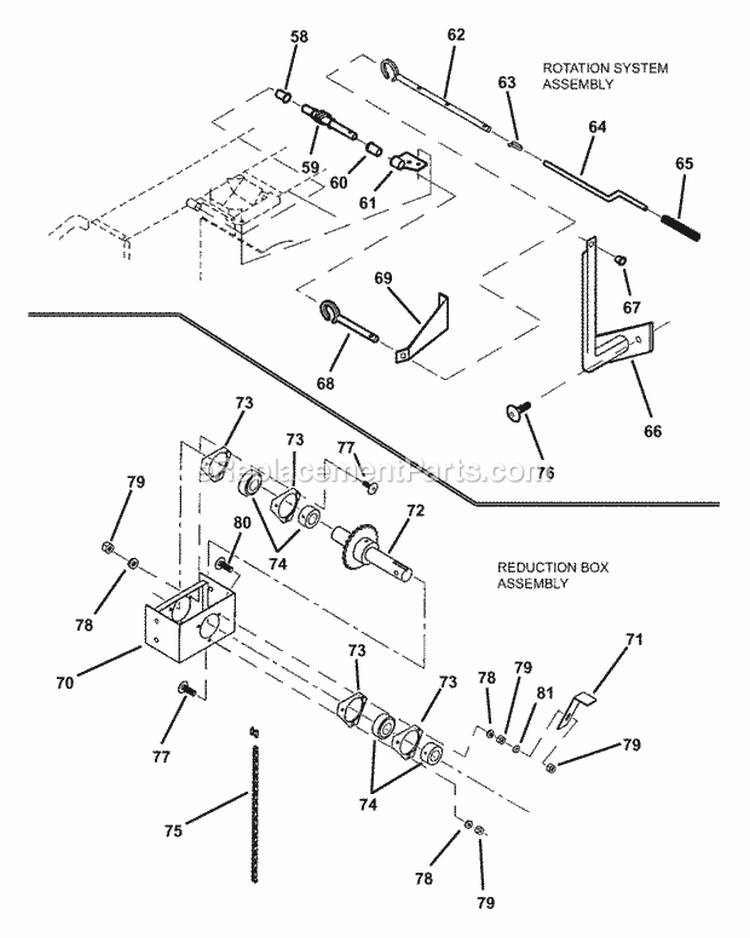 Two Stage Snowblower 40 (Part 3) Diagram and Parts List for 7063004  Snapper Lawn Tractor Accessories