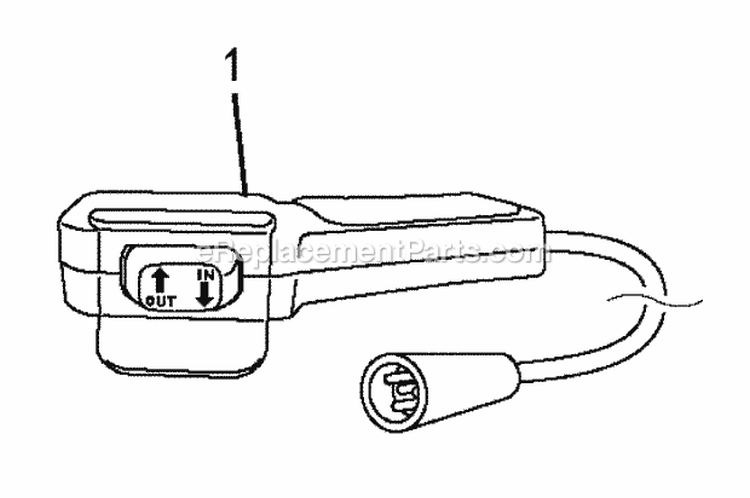 Remote Switch Kit For Warner Winch Diagram and Parts List for 7600001  Snapper Lawn Tractor Accessories