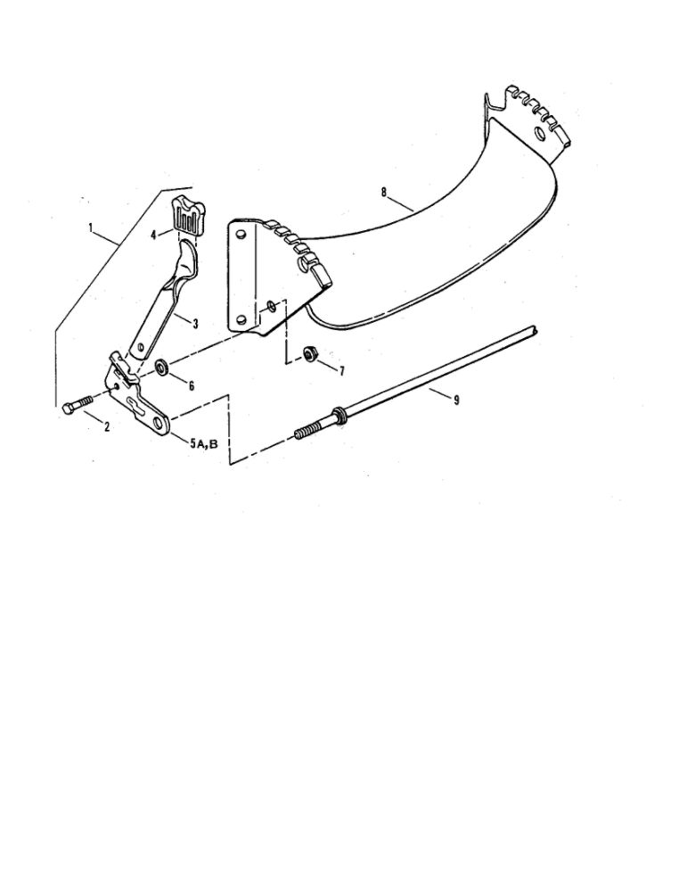 Front Wheel Bracket Diagram and Parts List for EP21500E  Snapper Lawn Mower