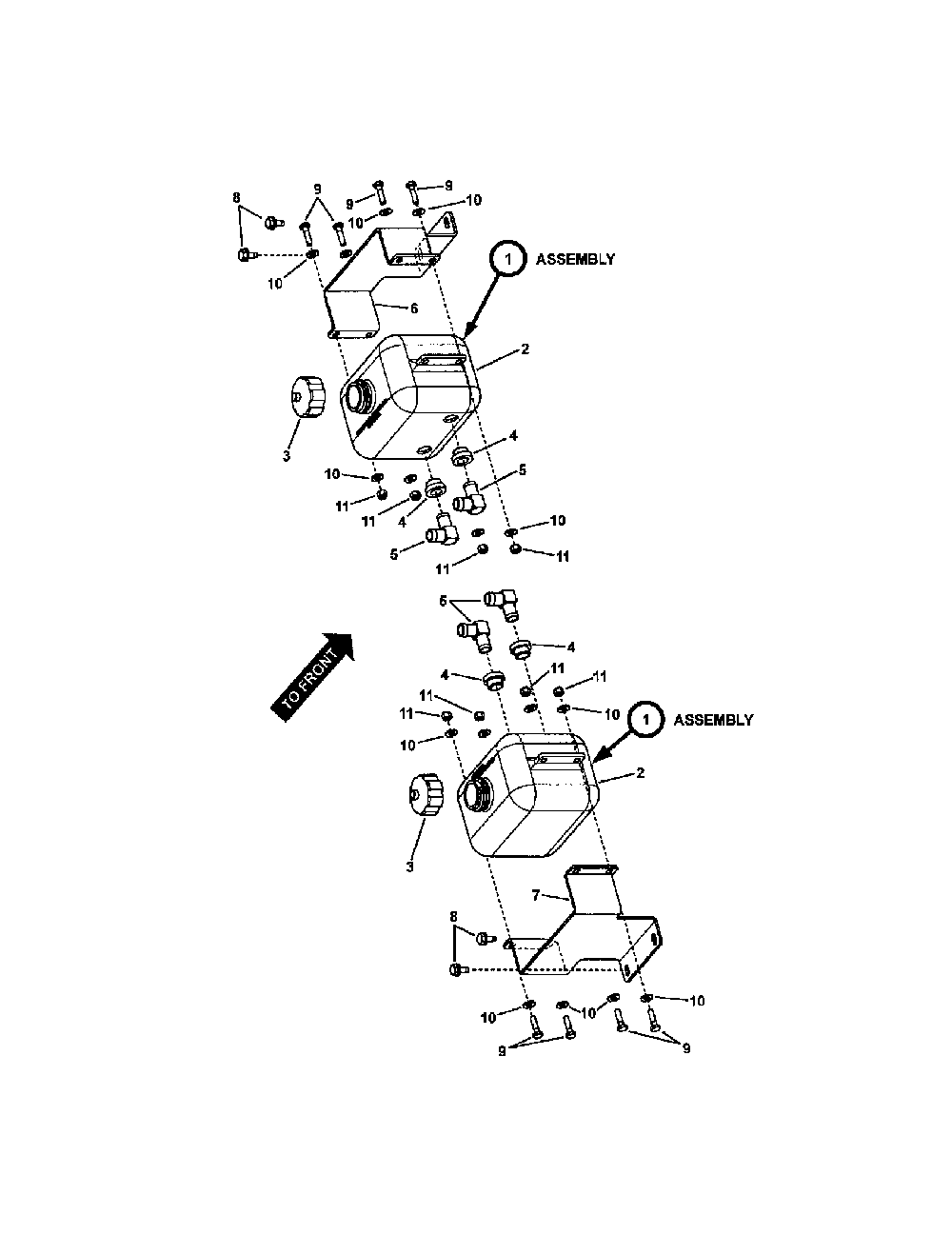 Hydro reservoir Diagram and Parts List for NZMX30614KH  Snapper Lawn Mower