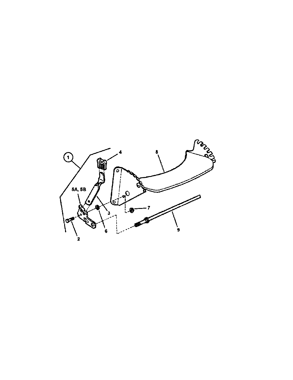 Front wheel bracket Diagram and Parts List for RP216018KWV  Snapper Lawn Mower