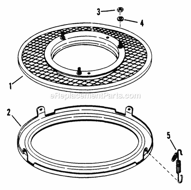 Accessory - Snapperizer Diagram and Parts List for CP21402R2 80903 Snapper Lawn Mower