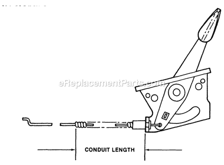 Throttle Controls - Series 7 Diagram and Parts List for PC21507B  Snapper Lawn Mower