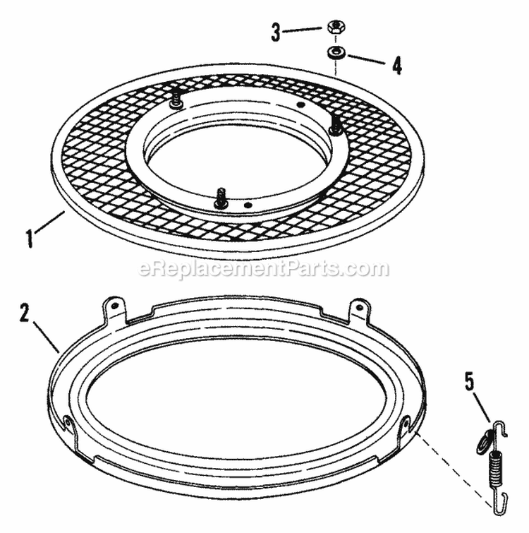 Accessory - Snapperizer Diagram and Parts List for PC21507B  Snapper Lawn Mower