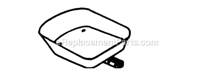 7060559 Hauling Tray Kit Diagram and Parts List for R5000  Snapper Tiller