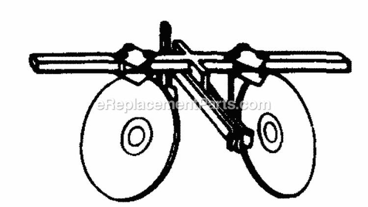 7060563 Disc Hiller Kit Diagram and Parts List for R5000  Snapper Tiller