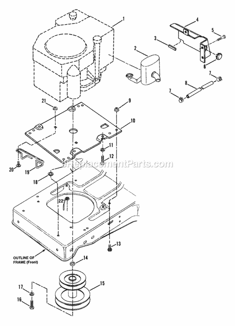 Engine Components (Kohler Engines) Diagram and Parts List for LT140G38ABV 80492 Snapper Lawn Tractor