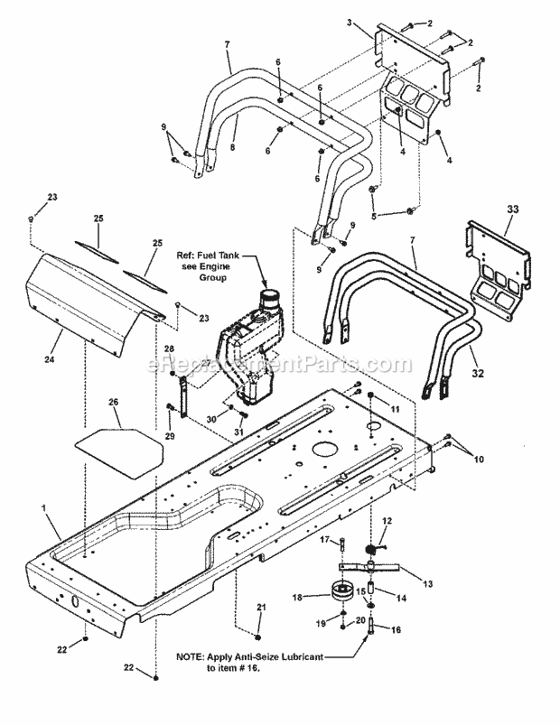 Electrical_Group Diagram and Parts List for RZT26520  Snapper Lawn Mower