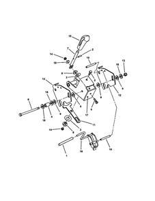 Part Location Diagram of 7019376 Snapper Ball, Knob