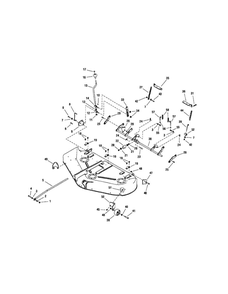 Part Location Diagram of 1727134A Snapper Support, Plate