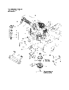 Engine/pto-kohler Diagram and Parts List for 5900665  Snapper Lawn Mower