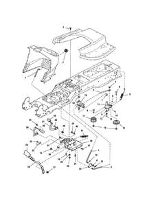 Part Location Diagram of 1722513 Snapper Arm, Brake