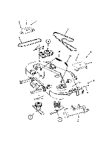 61" cutting deck pt. 2 Diagram and Parts List for 85673  Snapper Lawn Mower