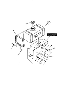 Part Location Diagram of 7028903 Snapper Cap, Fuel Tank