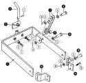 Part Location Diagram of 7012951SM Briggs and Stratton Clevis pin