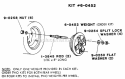 Part Location Diagram of 703340 Simplicity Nut, Hex, 1/2-13
