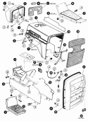Part Location Diagram of 703409 Murray Lawn Mower Nut