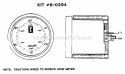 Part Location Diagram of 60394 Snapper Hour Meter Kit