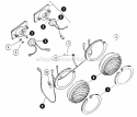 Part Location Diagram of 7090578 Snapper Nut, 1/4C Hex Lock