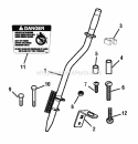 Clean-Out Tool Kit Diagram and Parts List for 1687099  Snapper Lawn Tractor Accessories