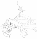 Front Weight Carrier Group Diagram and Parts List for 1694499  Snapper Lawn Tractor Accessories