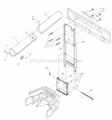 Tubes  Support Group - Triple Diagram and Parts List for 1694499  Snapper Lawn Tractor Accessories