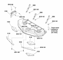 Part Location Diagram of 1721023ASM Murray BAFFLE-MULCHING RH 10