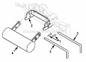 Part Location Diagram of 1715758 Snapper Rod, Latch