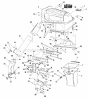 Part Location Diagram of 54537MA Murray Handle, Plastic
