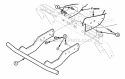 Front Bumper Kit Diagram and Parts List for 1695285  Snapper Lawn Tractor Accessories