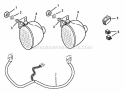 Part Location Diagram of 1759996YP Briggs and Stratton Wiring Harness
