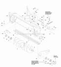 Part Location Diagram of 1717472ASM Murray BLADE-SCRAPER BODY 45