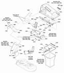 Part Location Diagram of 1736028 Snapper Bracket, Upright Support