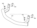 Part Location Diagram of 1731270AYP Murray Bumper Assembly