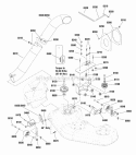 Part Location Diagram of 1732735ASM Murray Flange, Seal 14 Ga