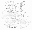 French Guarding Group - 46 Deck Diagram and Parts List for 1695818  Snapper Lawn Tractor Accessories