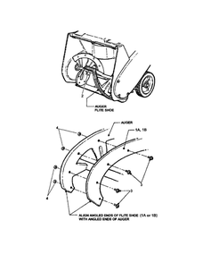 Accessories-Flite Shoe Kits Diagram and Parts List for 84560  Snapper Snow Blower