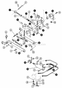 3-Point Hitch Diagram and Parts List for 1855A 80928 Snapper Lawn Tractor