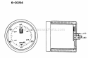 Hour Meter Diagram and Parts List for 1855A 80928 Snapper Lawn Tractor