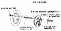 Rear Wheel Weights Kit 60452 Diagram and Parts List for 1855A 80928 Snapper Lawn Tractor