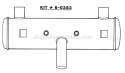 Spark Arrestor Muffler 60383 Diagram and Parts List for 1855A 80928 Snapper Lawn Tractor