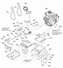 Engine Group - 9Tp Diagram and Parts List for 1924RX 1695805 Snapper Snow Blower