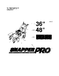 Decal-brand/model Diagram and Parts List for 5900702  Snapper Lawn Mower