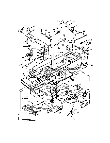 Part Location Diagram of 7047072 Snapper Bracket, Frame Brace