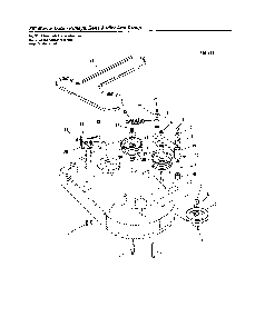 Pulleys/belts/idler arm Diagram and Parts List for 5900743  Snapper Lawn Mower