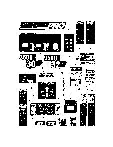 Decals Diagram and Parts List for NZMX30614KH  Snapper Lawn Mower