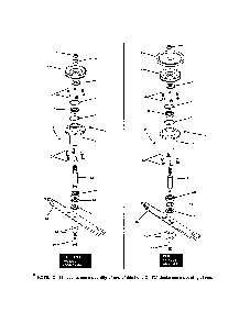 Deck spindle Diagram and Parts List for NZMX30614KH  Snapper Lawn Mower