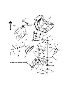 Part Location Diagram of 7012515 Snapper GAS CAP